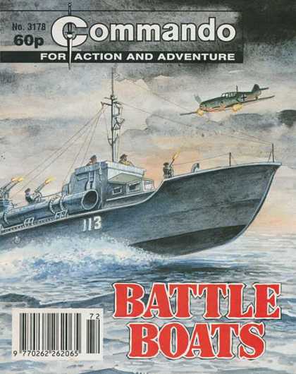 Commando 3178 - For Action And Adventure - Plane - Ship - Battle - Sea