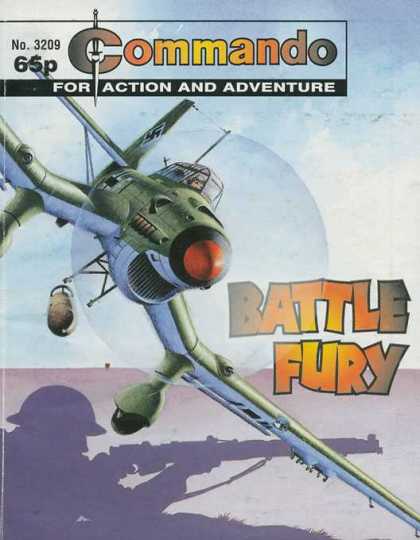 Commando 3209 - Battle Fury - Airplane - Missiles - Wheels - Soldier