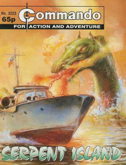 Commando 3223 - 3223 - Dragon - Boat - Serpent - Island