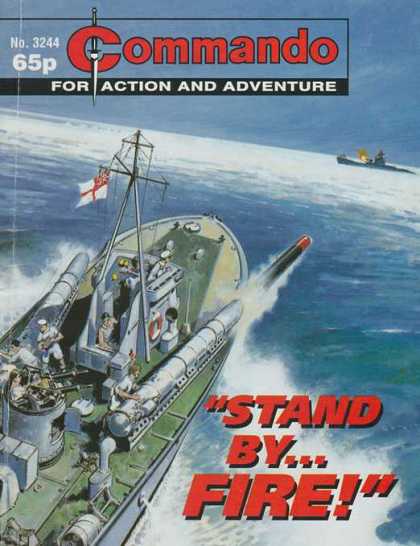 Commando 3244 - Battleships - Sea - Sailor - Flag - Ships Mast