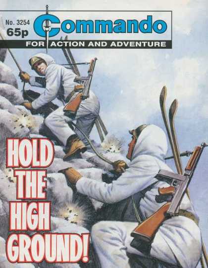 Commando 3254 - Hold The High Ground - Commando - Gun - Mountain Climbing - For Action And Adventure