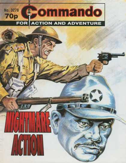 Commando 3278 - For Action And Adventure - Gun - Helmet - Soldier - Nightmare Action