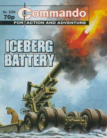 Commando 3289 - Iceberg Battery - Gun - War - Fire - Shooting