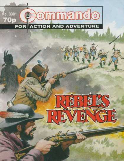 Commando 3301 - Rebels Revenge - Indians - Cowboys - Rifles - Gunfire