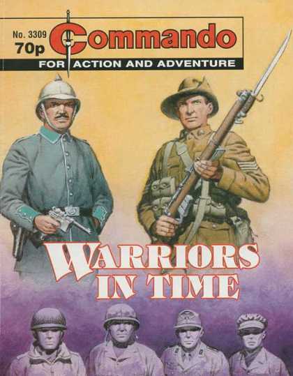 Commando 3309 - No3309 - 70p - Warriors In Time - For Action And Adventure
