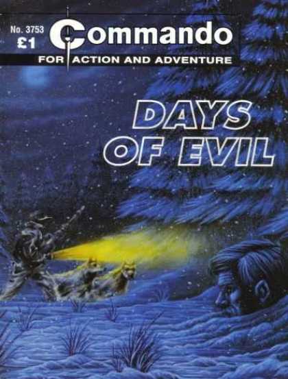 Commando 3753 - For Action And Adventure - Days Of Evil - Tree - Snow - Head