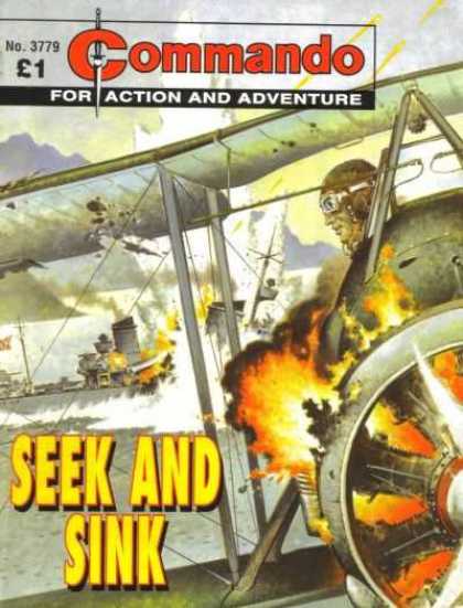Commando 3779 - Action And Adventure - Seek And Sink - 3779 - Plane - Explosion