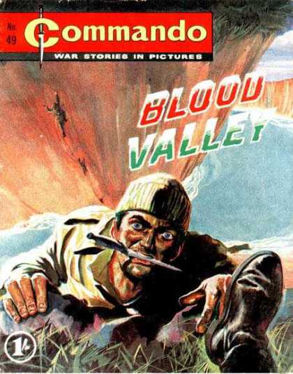 Commando 49 - Blood Valley - Explosion - Knive - Rocks - Boot