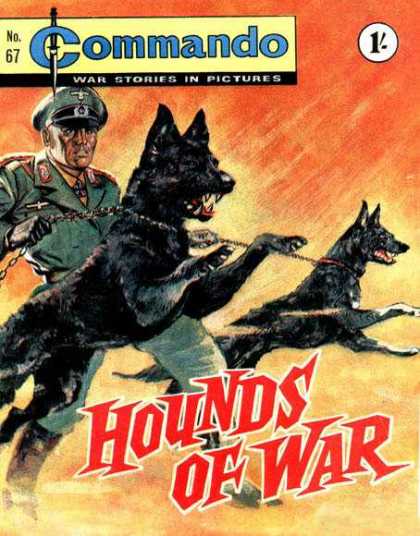 Commando 67 - War Stories In Pictures - Dog - Soldier - Hounds Of War - Chain