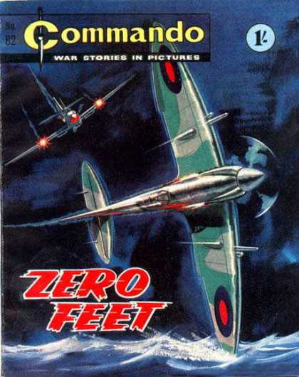Commando 82 - War Stories - Planes - Zero Fleet - Ocean - Commando