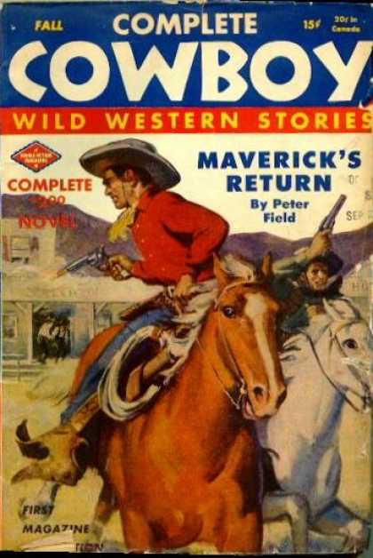 Complete Cowboy Wild Western Stories - Fall 1944