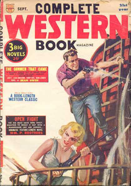 Complete Western Book Magazine - 9/1954