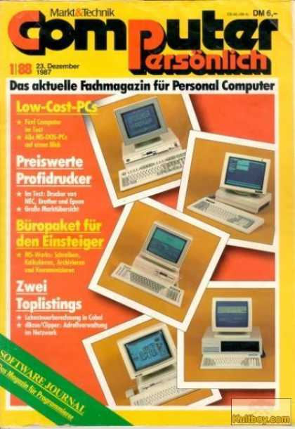 Computer Persoenlich - 1/1988