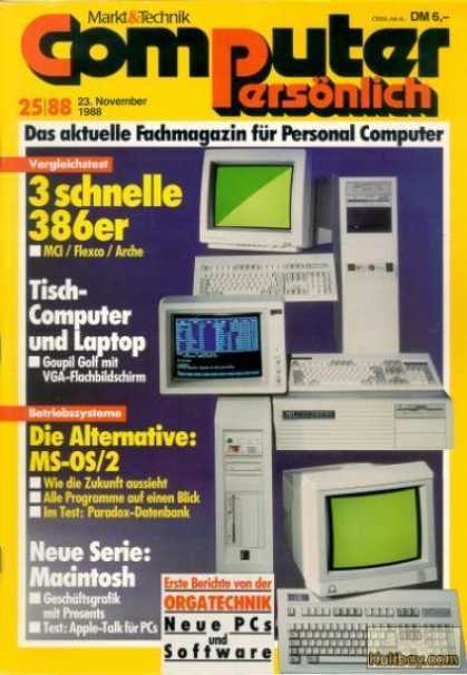 Computer Persoenlich - 25/1988