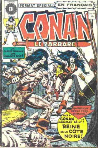 conan the barbarian, in french