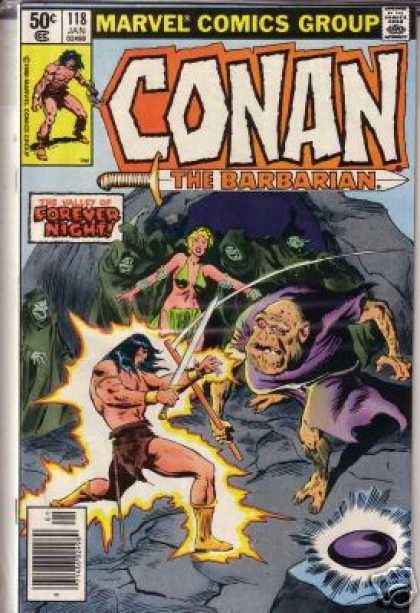 Conan the Barbarian 118 - 118 - Jan - Forever Night - Marvel - Valley - John Buscema