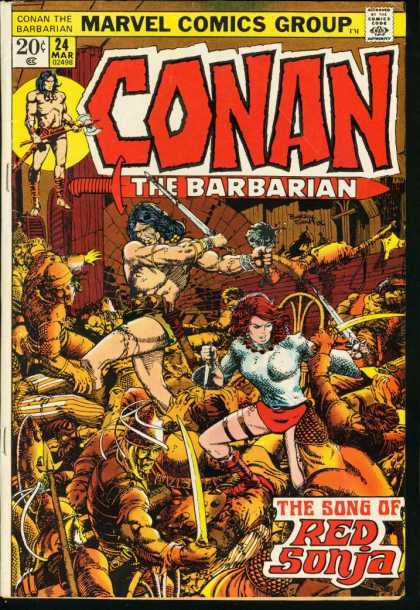 Conan the Barbarian 24 - Red Sonja - Barry Windsor-Smith