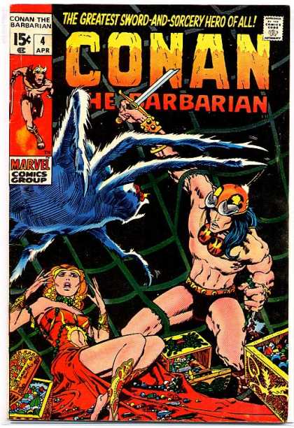 Conan the Barbarian 4 - Spider - Bug - Sword - Primitive - Jewels