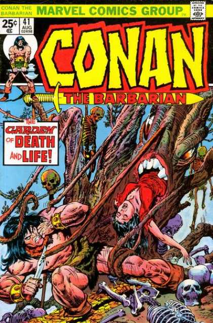 Conan the Barbarian 41 - Conan The Barbarian - The Garden Of Death And Life - Bones - Teeth - Gore