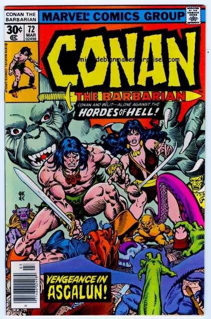 Conan the Barbarian 72 - Sword - Ernie Chan