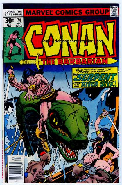 Conan the Barbarian 74 - Serpent - Sword - Spear
