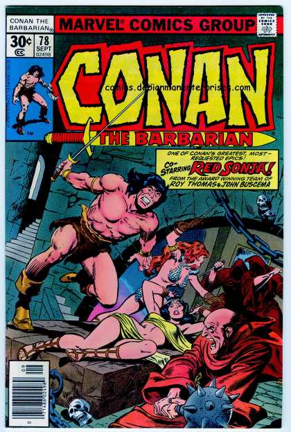 Conan the Barbarian 78 - Red Sonja - John Buscema