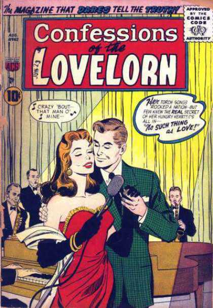 Confessions of the Lovelorn 62 - Whoa Whoa Whoa Shes A Lady - True To My Heart - Save The Last Dance For Me - My Beautiful Lady - Dance With Mesing Me A Song