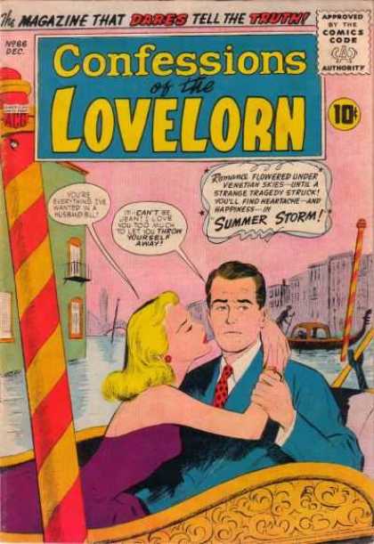 Confessions of the Lovelorn 66 - Blue Suit Jacket - Lovelorn - Gondola - Love Confessions - Canal