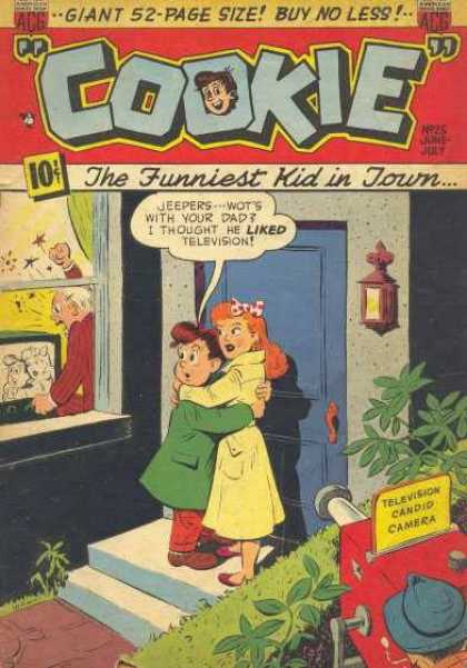 Cookie 25 - Candid Camera - Couple - Television - Blue Door - Enraged Man