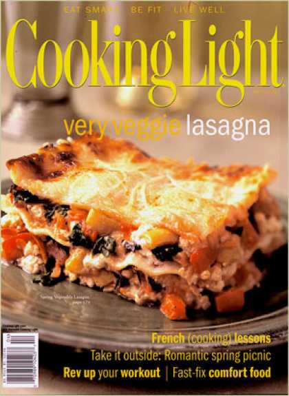 Cooking Light - Spring Vegetable Lasagna