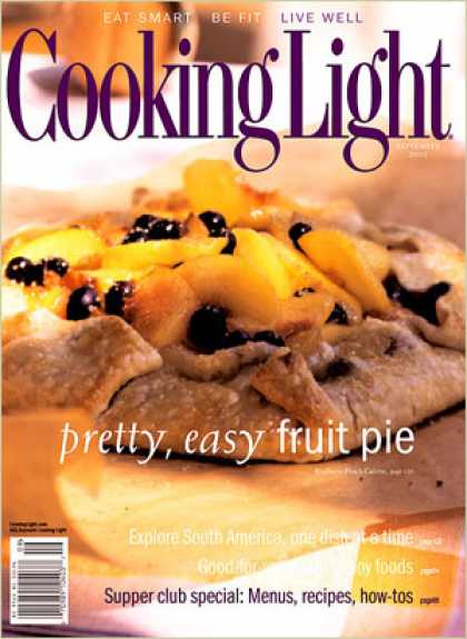 Cooking Light - Blueberry-Peach Galette