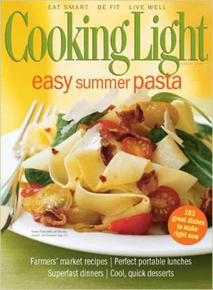 Cooking Light - Summer Pappardelle with Tomatoes, Arugula, and Parmesan
