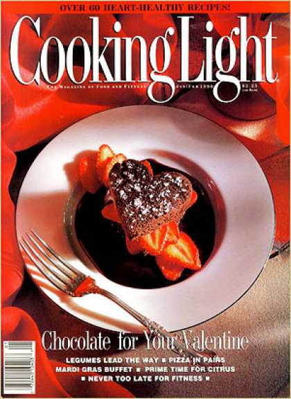 Cooking Light - Strawberry Filled Chocolate Cake Hearts