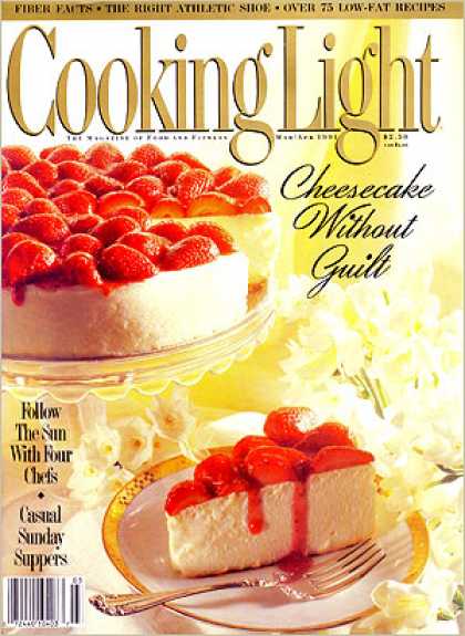 Cooking Light - Strawberry Amaretto Cheesecake