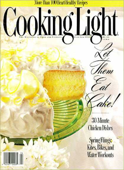 Cooking Light - Lemon-Filled Sponge Cake with Fluffy Frosting