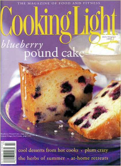 Cooking Light - Blueberry Pound Cake