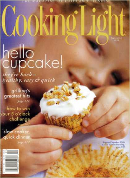 Cooking Light - Banana Cupcakes with Cream Cheese Frosting