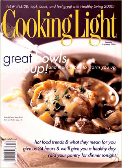 Cooking Light - French Onion Soup with Beef and Barley