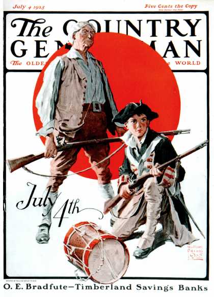Country Gentleman - 1925-07-04: Revolutionary Soldiers (WM. Meade Prince)