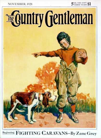 Country Gentleman - 1928-11-01: Go Home, Boy! (WM. Meade Prince)