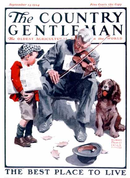Country Gentleman - 1924-09-13: Generous Newsboy (WM. Meade Prince)