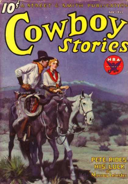 Cowboy Stories - 11/1933