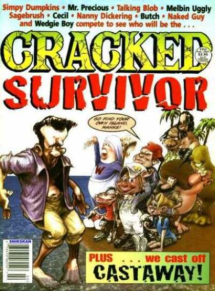Cracked 352 - Survivor - Simpy Dumpkins - Mr Precious - Talking Blob - Melbin Uggly