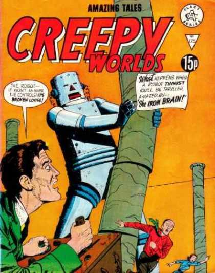 Creepy Worlds 175 - Weird Tales - Robot - Horror Stories - Ghost Stories - Mechanical
