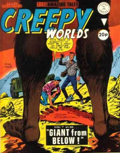 Creepy Worlds 199 - Tales Of The Weird - Amazing Tales - Giant - Monster - Supernatural
