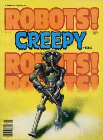 Creepy 104 - Robot