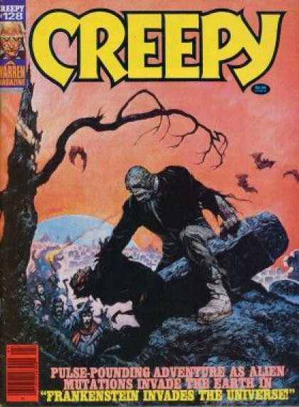 Creepy 128 - Frankenstein - Scary - Mystery - Haunted - Mutant