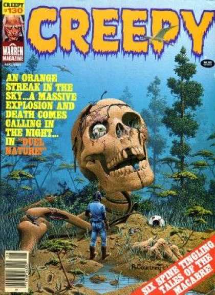 Creepy 130 - Skull - Creept - Man - Forest - Macabre