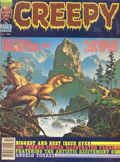 Dinosaurs - Trees - Landscape - Mountain - Angelo Torres Creepy 142 - Dinosaurs - Trees - Landscape - Mountain - Angelo Torres