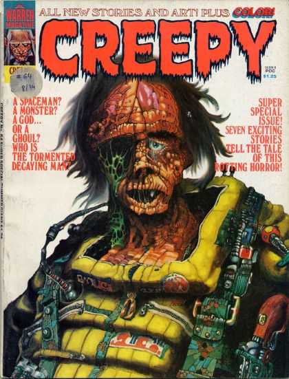 Creepy 64 - Spaceman - Monst - Tormented Decaying Man - Vest - Gory